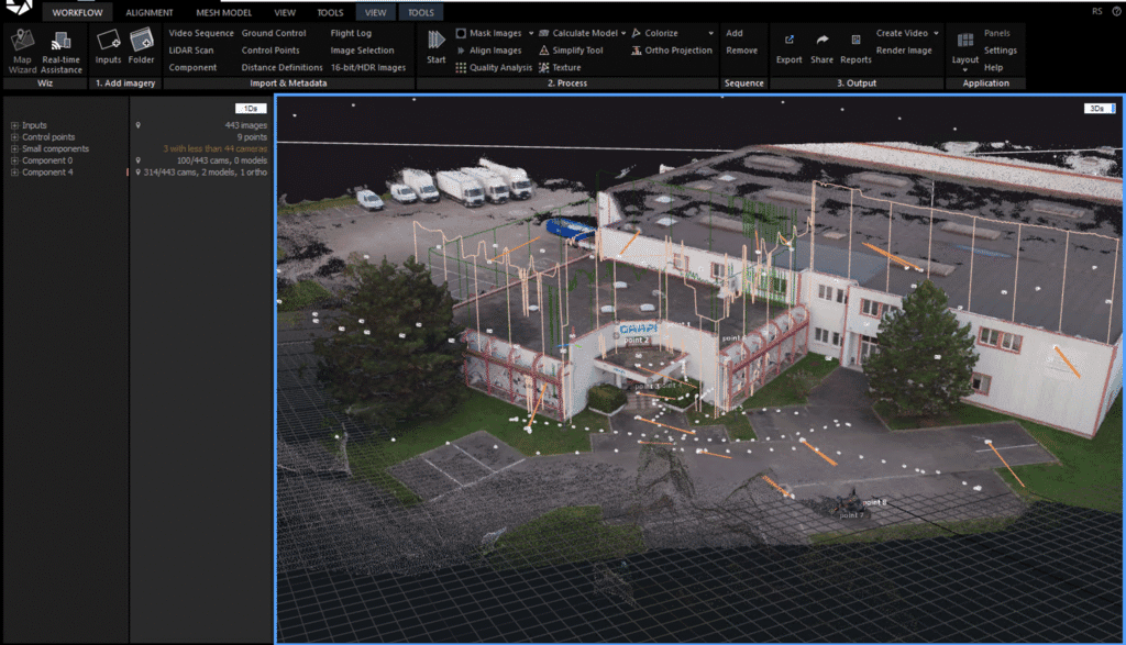 Relevé 3D et photogrammétrie par drone The Droning Club